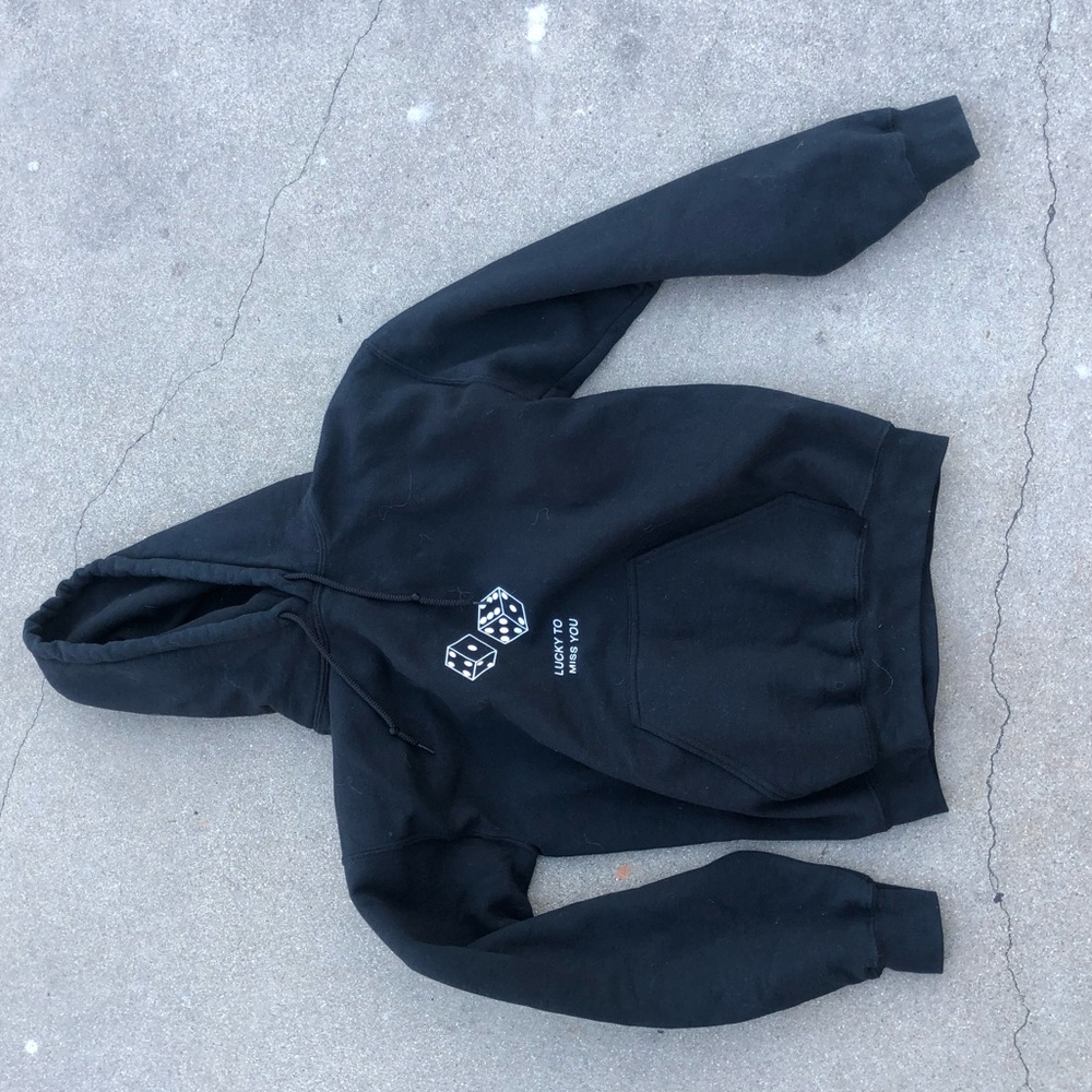 Danielle Guizio lucky to miss you hoodie